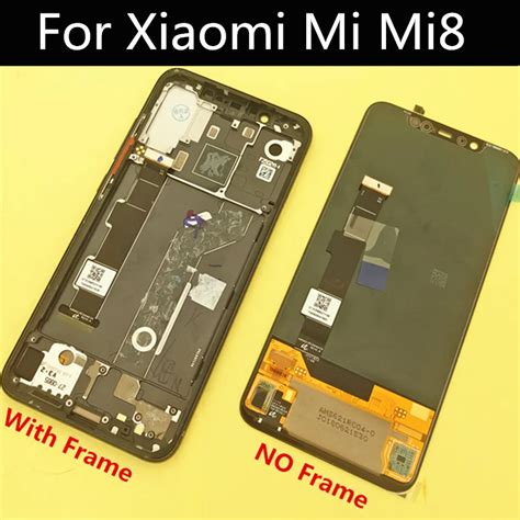 6 21 AMOLED LCD For Xiaomi MI Mi8 Mi 8 LCD Display Touch Screen With