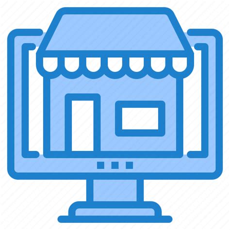 Online Shopping Shop Internet Business Icon Download On Iconfinder