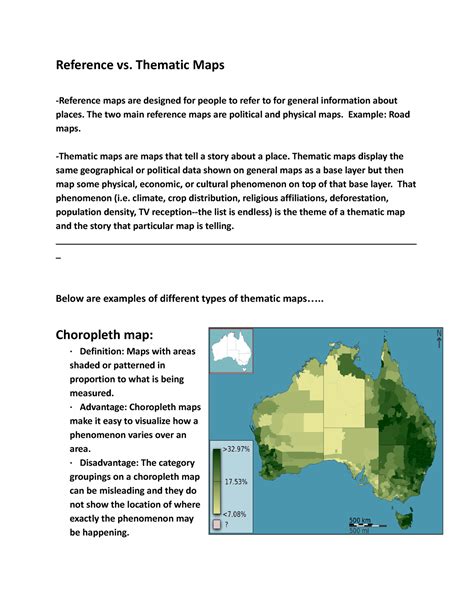 Reference Vs Thematic Maps Reference Vs Thematic Maps Reference Maps Are Designed For