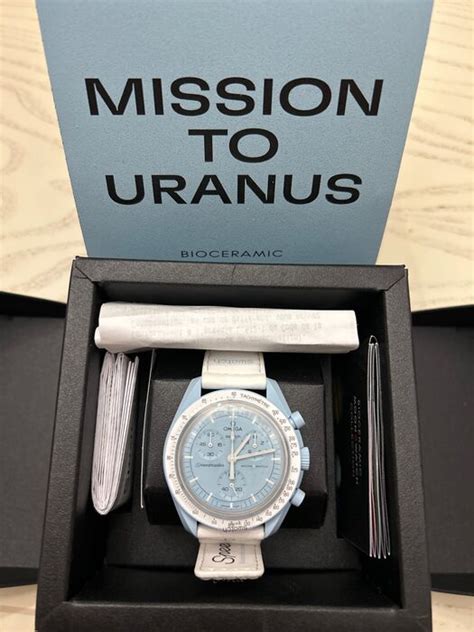 Swatch Omega MoonSwatch Mission To Uranus S033L100 Unisex