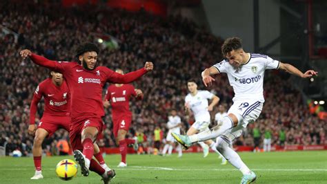 Liverpool 1 2 Leeds United Hasil Rating Pemain Liga Inggris 30 10 2022