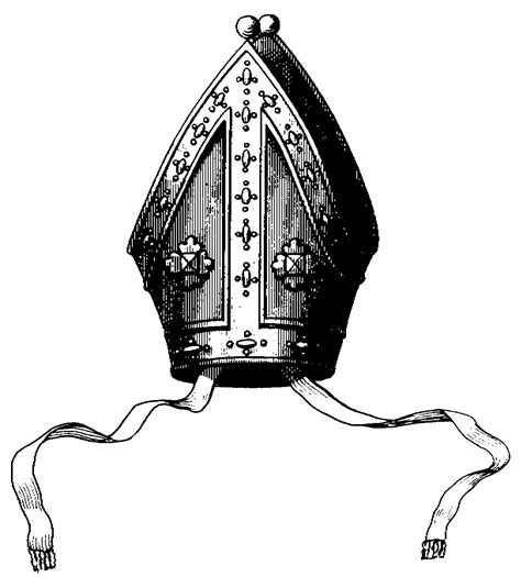 Bishop Hat Clipart Images