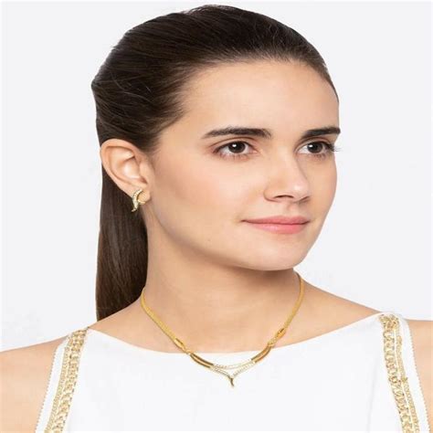 Mahi Women Gold Plated Alloy Jewellery Set Gold Jiomart