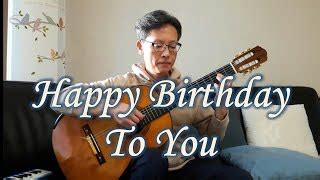 💕 Happy Birthday To You 💕 - Guitar (Fingerstyle) Cover Chords - ChordU