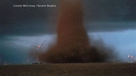 Rare High Risk Tornado Outbreak Underway Across Southern Plains Video