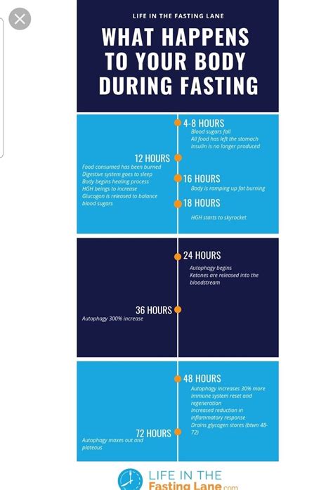 Intermittent Fasting Benefits Timeline RONGUK