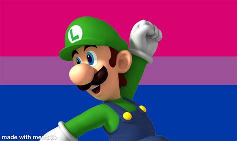 Luigi Bisexual Icon By Milky Way Zeo On Deviantart