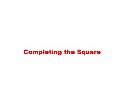 Solution Completing Square Division And Laws Of Log Studypool