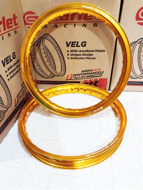 Scarlet Racing Velg Jari Jari Ring Hole Lubang