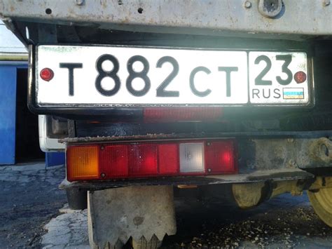 Сделал подсветку номера — ГАЗ Газель, 2,3 л, 1999 года | электроника ...