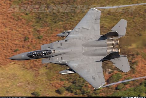 Mcdonnell Douglas F 15e Strike Eagle Usa Air Force Aviation Photo