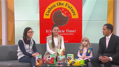 Interview Girl Scout Cookies Sale Season Begins Youtube