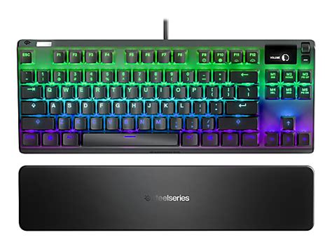 SteelSeries Apex 7 TKL Keyboard with display backlit USB QWERTY key ...