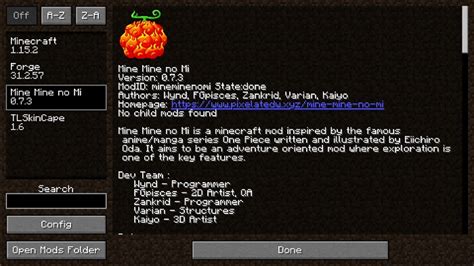 Mine Mine no Mi Mod 1.15.2, 1.14.4 Minecraft - Download Free