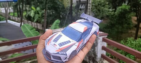 Toyota Supra Mark5 Gt4 Easy Papercraft