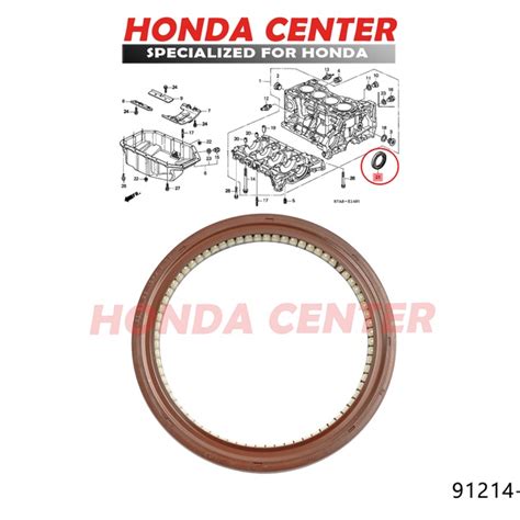 Jual Oil Seal Sil Kruk Krek As Crankshaft Belakang Accord Civic Crv Crz