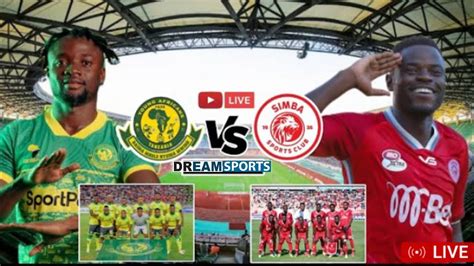 LIVE YANGA VS SIMBA NBC PREMIER LEAGUE 23 10 2022 YouTube