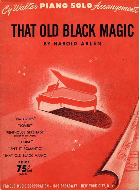 That Old Black Magic Cy Walter