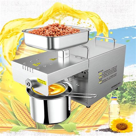 Peanut Seed Oil Presses Almonds Oil Press Machine Walnut Oil Expeller