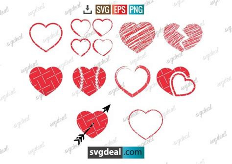 √ 10 Free Heart Svg Files For Your Project Free Svg Files