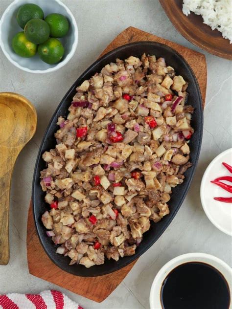 Authentic Sizzling Sisig Kawaling Pinoy