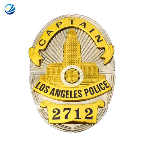 Lapd Police Officer Badge