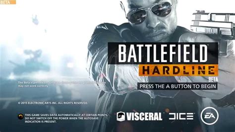 Battlefield Hardline Beta Available Now Xbox One Youtube