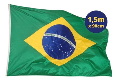 Bandeira Do Brasil Dupla Face Grande Mercadolivre