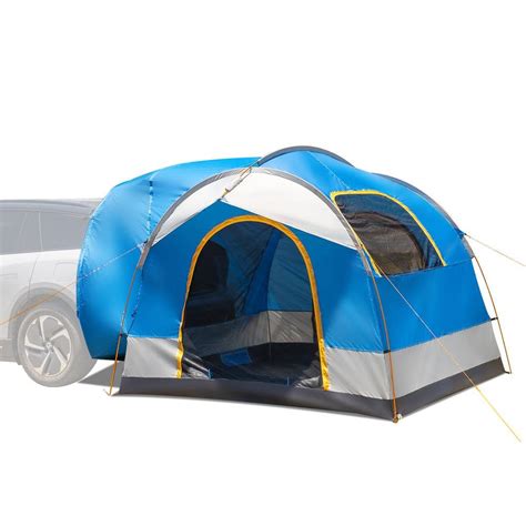 Karl home 5-Person Blue Double-Layer SUV Camping Tent for Outdoor ...