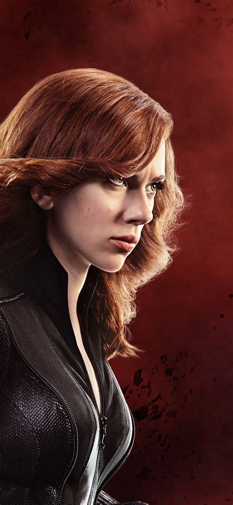 Download Scarlett Johansson As Black Widow Side Profile Wallpaper