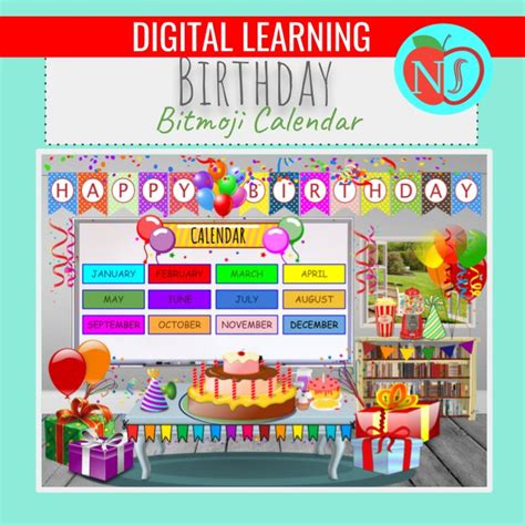 Birthday Calendar For Classroom B11