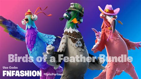 Squawk 🪶 Get The New Budge Sgt Drake And Tex Flamingo Outfits Individually Or In The Birds