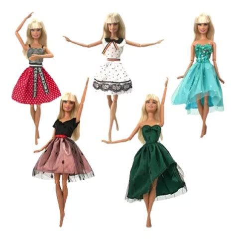 Mu Ecas Set Vestidos Glamour Estilo Barbie Env O Gratis Cuotas