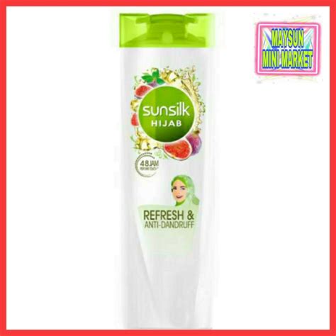 Jual Sunsilk Shampoo Hijab Ketombe Refresh And Anti Dandruff 340 Ml