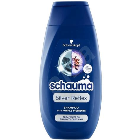 Schwarzkopf Schauma Silver Reflex szampon do włosów siwych platynowych