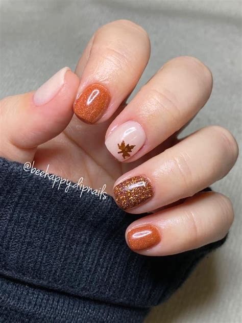 Simple Fall Nails Fall Gel Nails Cute Nails For Fall Cute Gel Nails Fall Acrylic Nails Chic