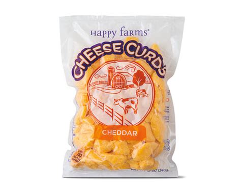 Cheese Curds Assorted Varieties Happy Farms Aldi Us