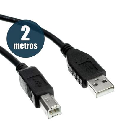 Cabo De Impressora Usb Mt Jc Usb Am Bm F Bluinfo Inform Tica