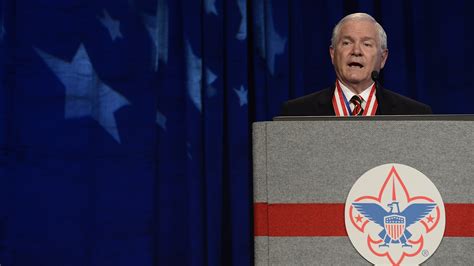 Robert Gates Who Oversaw The End Of Don T Ask Don T Tell Welcomes Gay Scoutmasters To The