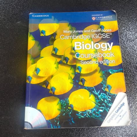 Jual Buku Cambridge IGCSE Biology Coursebook Second Edition Shopee