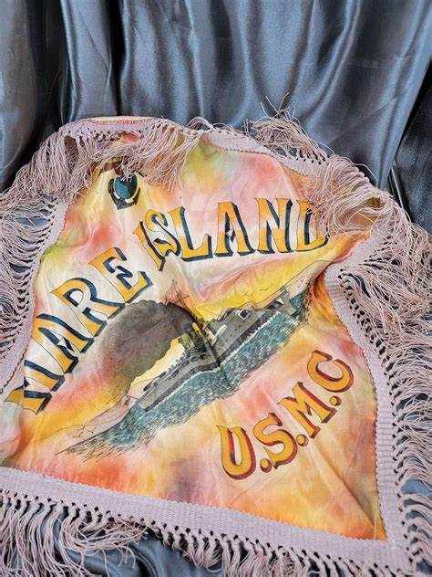 Wwii Usmc Mare Island Sweetheart Pillow The War Front