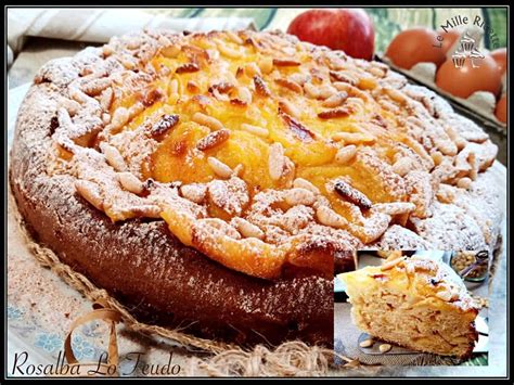 Torta Di Mele Della Nonna Con Crema Pasticcera Le Mille Ricette