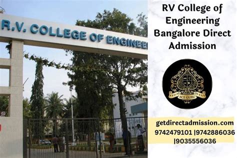 Rv College Of Engineering Bangalore Direct Admission Get