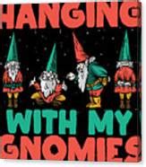 Hanging With My Gnomies Christmas Squad Matching Gift Digital Art By