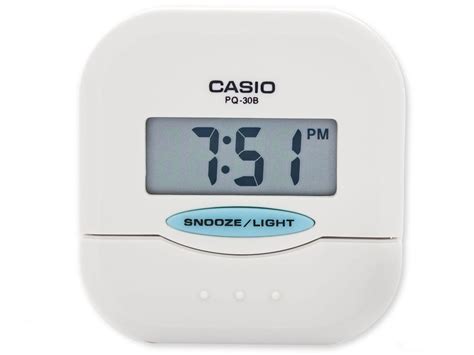 CASIO WAKE UP TIMER BUDZIK PQ 30B 7EF Timeselection