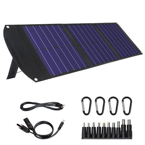 Amazon MARBERO Panel solar portátil de 60 W cargador solar