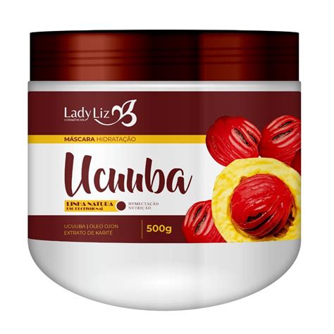 Hidratação Profunda Ucuuba Lady Liz 500g Shopee Brasil