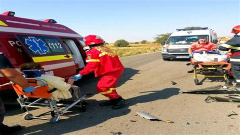 FOTO Accident teribil în Giurgiu 4 victime dintre care una