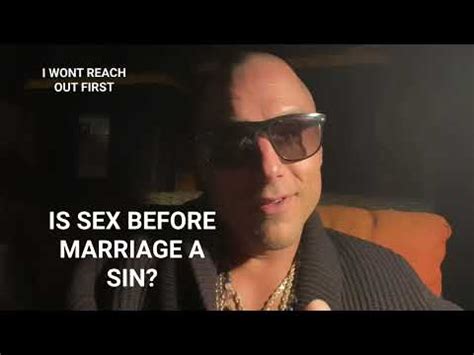 IS SEX BEFORE MARRIAGE A SIN Sex Marriage Ashsam888 YouTube