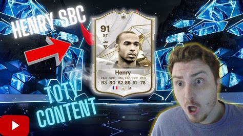 Insane New Base Icon Evolution Is Released Thierry Henry Icon Sbc On